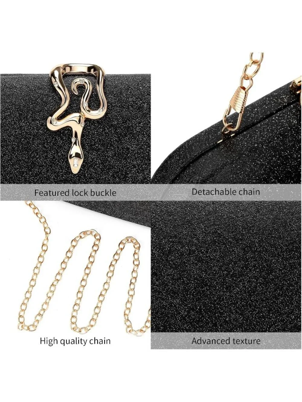 Women's Zz-black Satin Pleated Top Handle Clutch Purse For Elegant Evening Bag